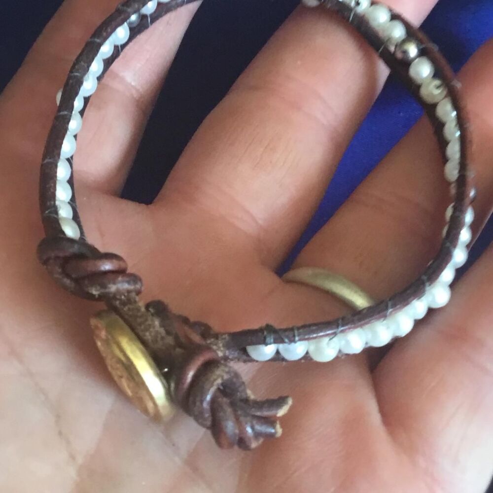 Unbranded Women's Brown and Cream Jewellery